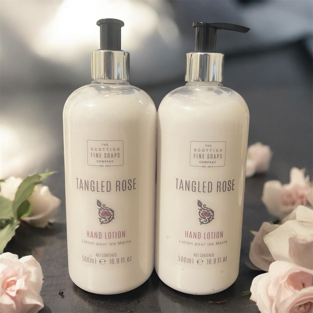 Tangled Rose Hand Lotion - Elegant White